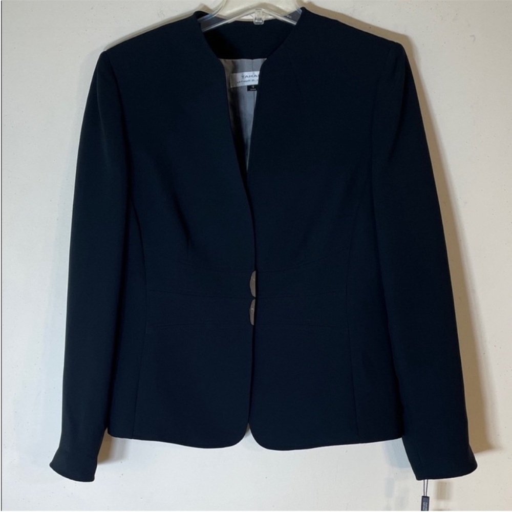 Tahari ASL Elegant Navy Blazer. 12. NWT. $320!